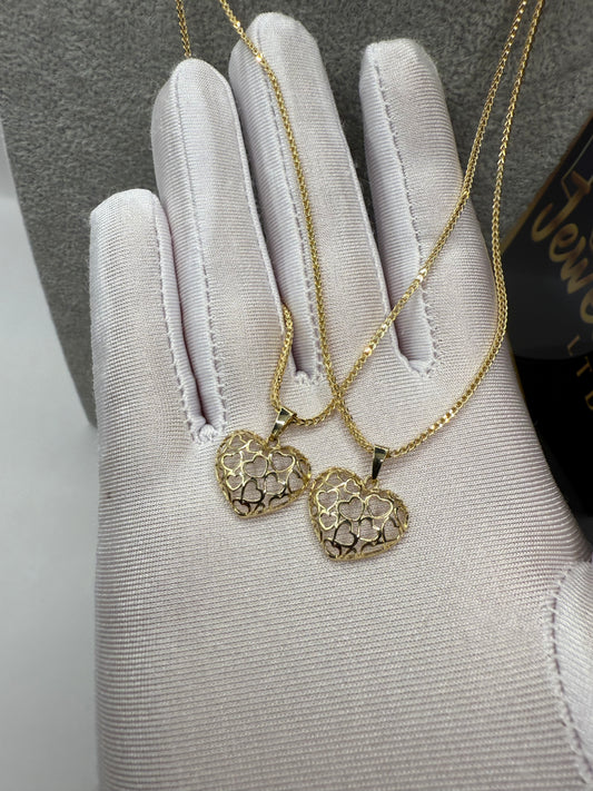 Franco & Cutout Heart Set